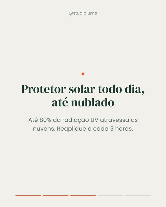 Slide de texto no estilo Minimalista
